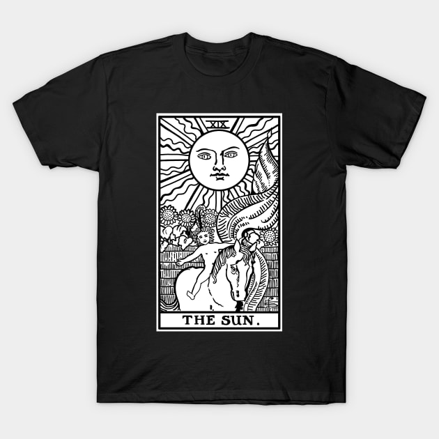 Tarot card The Sun T-Shirt by valentinahramov